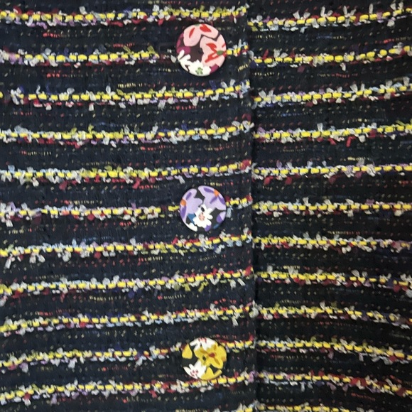 Cabi tweed coat with floral lining - Picture 4 of 14